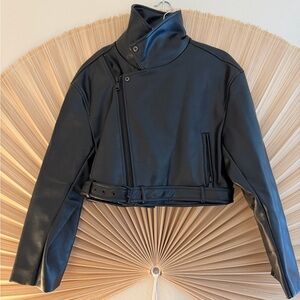 Lioness leather motorcycle jacket